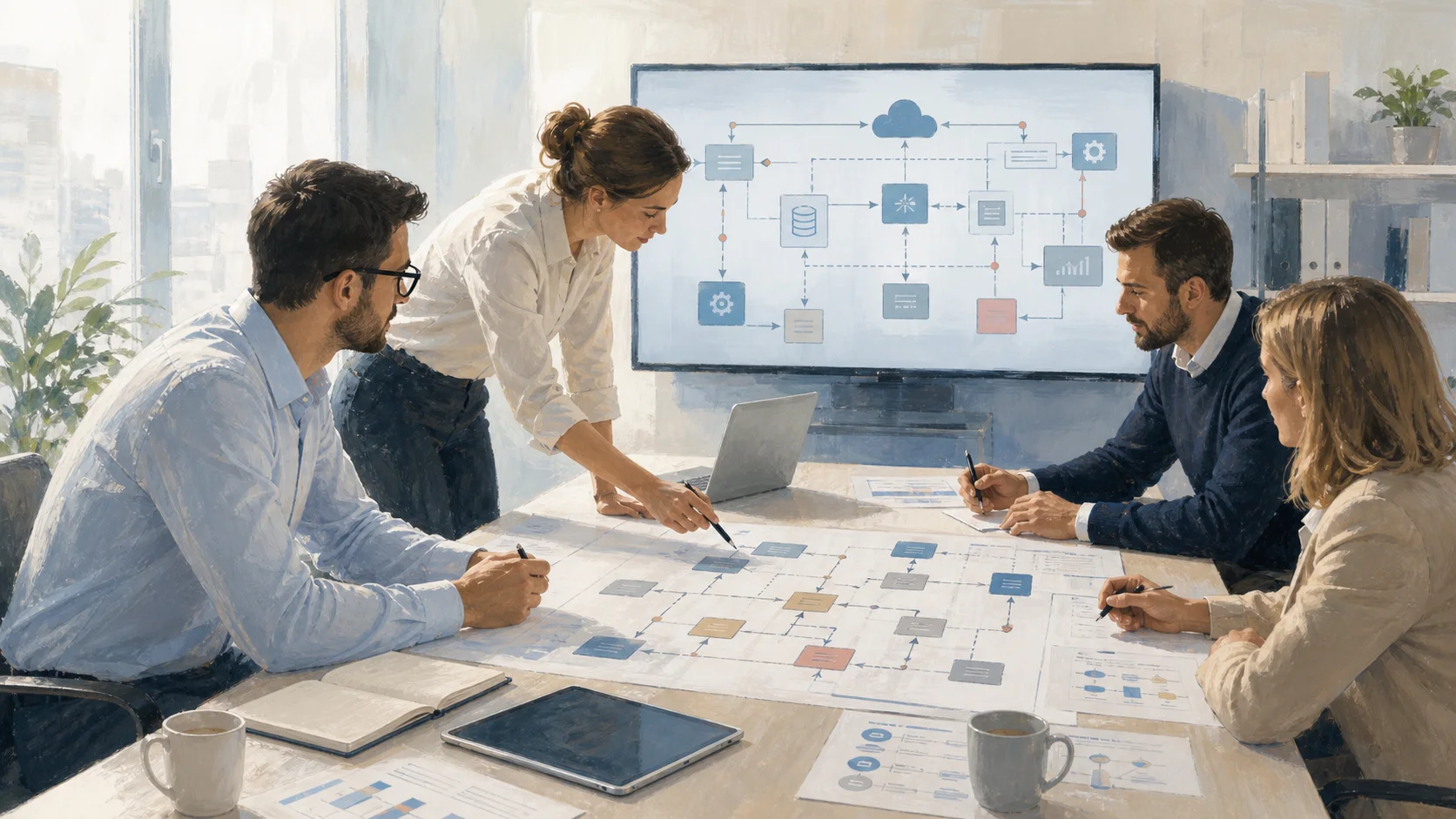 Integracje systemów ERP, CRM i SaaS